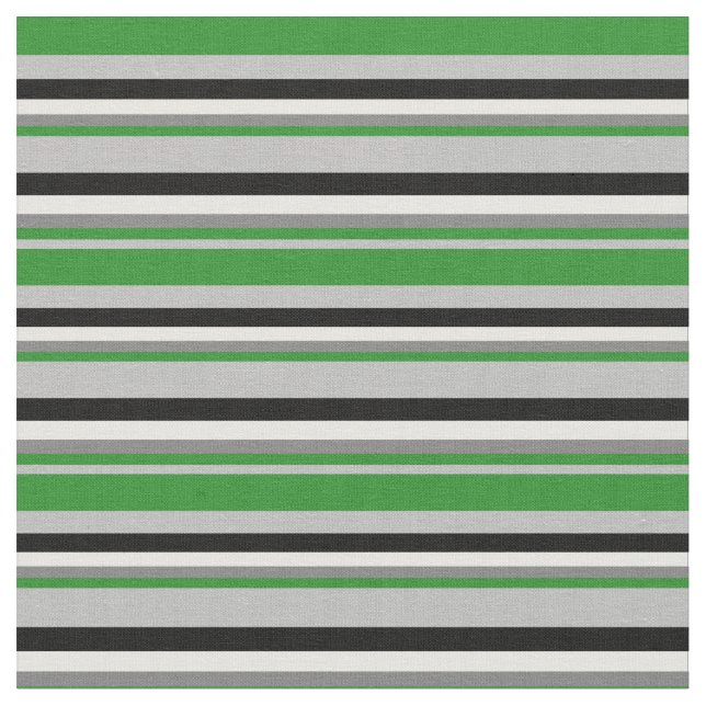 Tecido Cinzas, Verde Florestal, Cinzas, Branco e Preto Co (Detalhe)