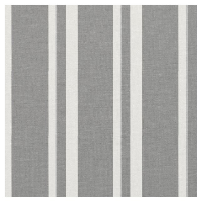 Tecido Cinzas White Vertical Stripes Elegantes Unisex Neu (Detalhe)