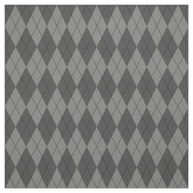 Tecido cinzento do teste padrão de Argyle (Modelo)