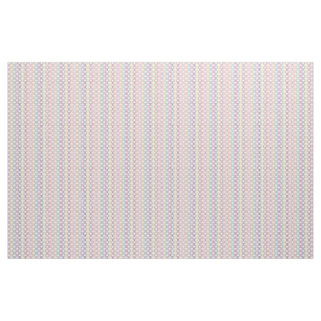 Tecido Círculos abertos coloridos (Fat Quarter)