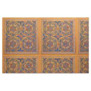 Tecido Círculos medievais