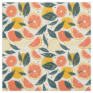 Tecido Citrus & Morango
