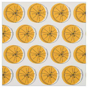 Tecido Citrus Orange