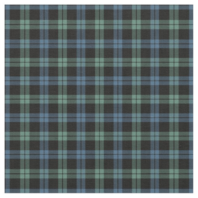 Tecido Clan Campbell do Antigo Amo Loch Tartan (Detalhe)