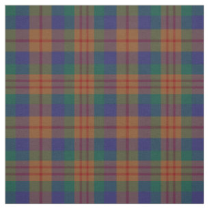 Tecido Clan Dorward Tartan - Xadrez escocesa colorida