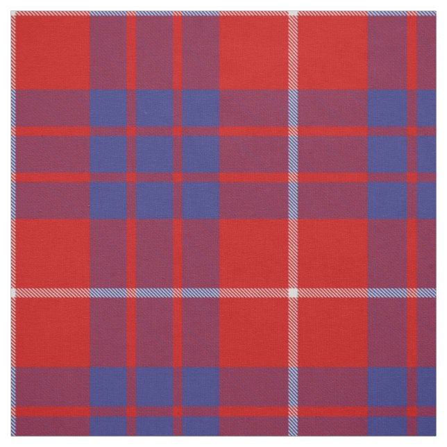 Tecido Clan Hamilton Red Tartan (Modelo)