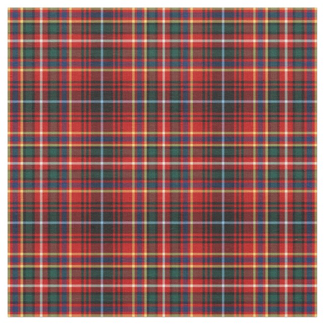Tecido Clan Innes Tartan (Detalhe)