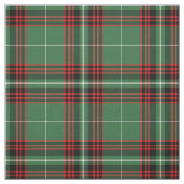 Tecido Clan Kiernan Tartan Green Xadrez irlandesa