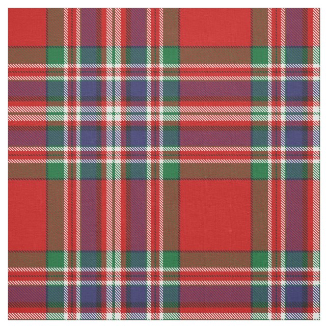 Tecido Clan MacFarlane Red Tartan (Modelo)