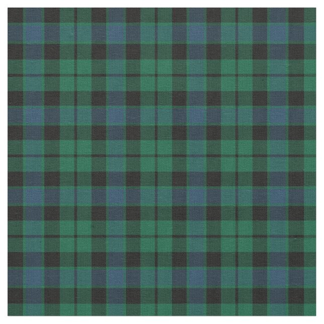 Tecido Clan MacKay Tartan (Detalhe)