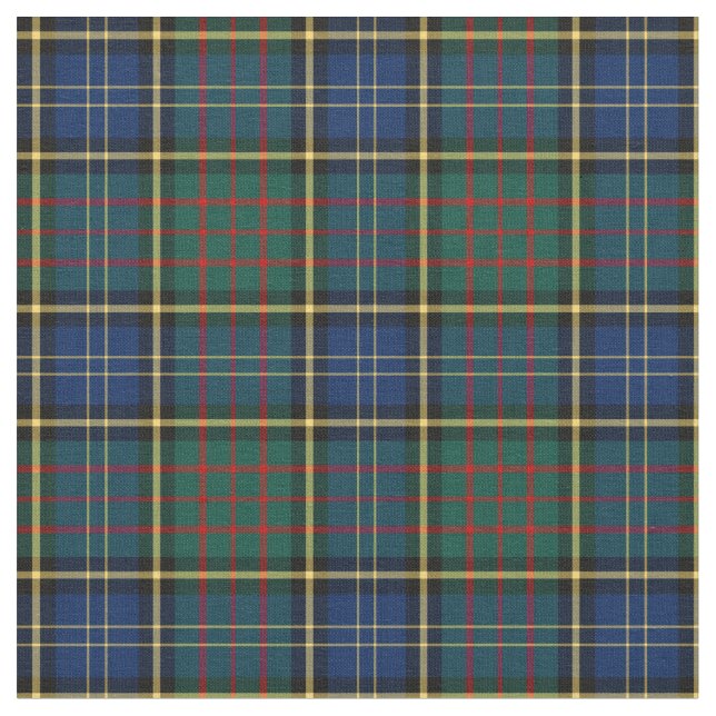 Tecido Clan MacMillan Modern caçando Tartan (Detalhe)