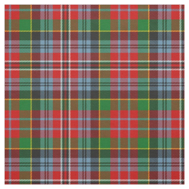Tecido Clan MacPherson Tartan (Modelo)