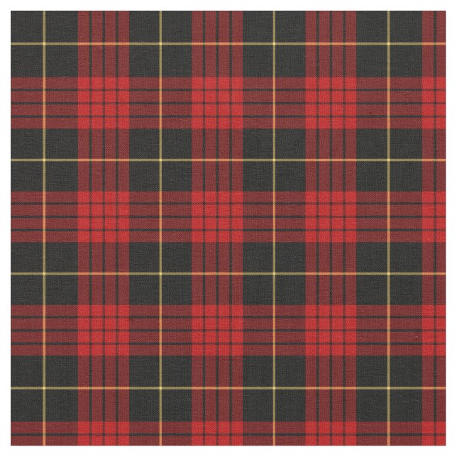 Tecido Clan MacQueen Tartan (Detalhe)