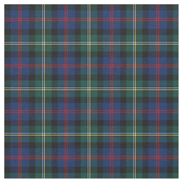 Tecido Clan Malcolm Tartan (Detalhe)