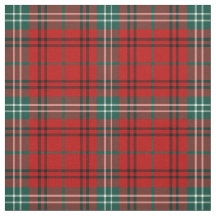 Clan Morrison Tartan Red e Xadrez Verde