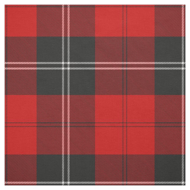 Tecido Clan Ramsay Red Tartan (Modelo)