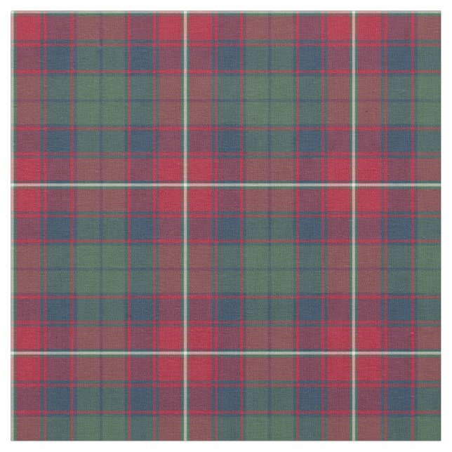 Tecido Clan Robertson Tartan (Detalhe)