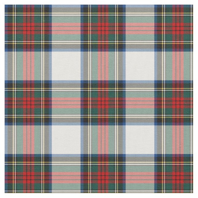 Tecido Clan Stewart Dress Tartan (Detalhe)