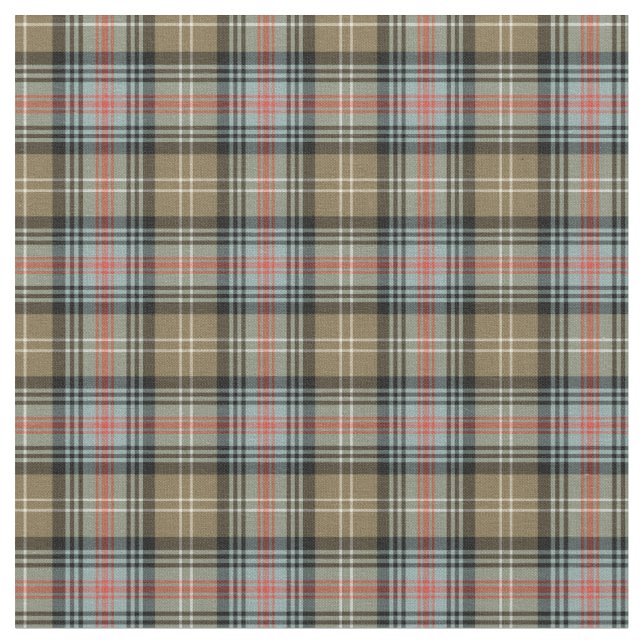 Tecido Clan Sutherland Antigo Tartan (Detalhe)