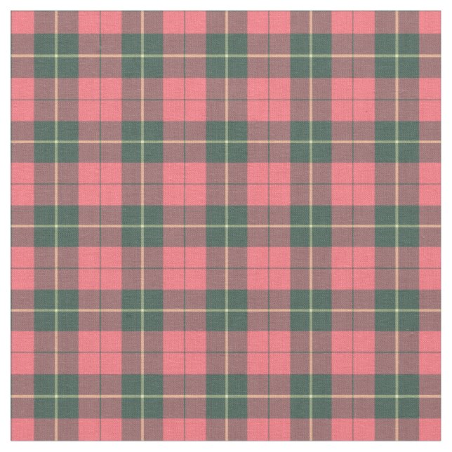 Tecido Clan Wallace Weathered Tartan (Detalhe)