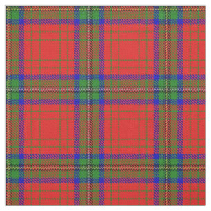 Tecido Clan Wood Red Dress Xadrez escocês de Tartan
