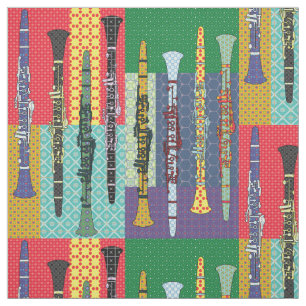 Tecido Clarinets Padrão