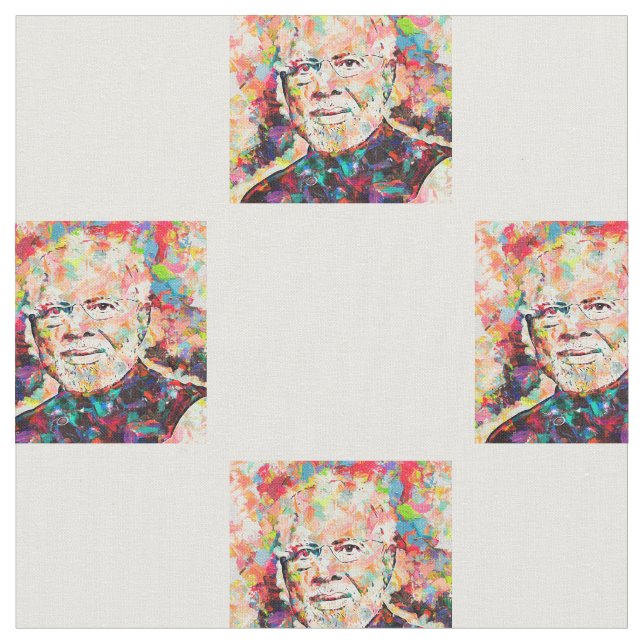 Tecido Classic Narendra Modi 2021 (Detalhe)