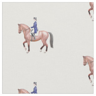 Tecido clássico do Equestrian do cavalo do