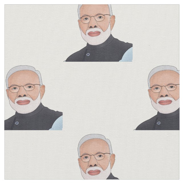 Tecido Clássico Narendra Modi 2021 (Detalhe)