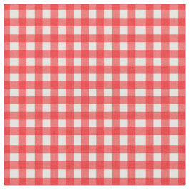 Tecido Clássico Vermelho Verificado Gingham para Lulas Re