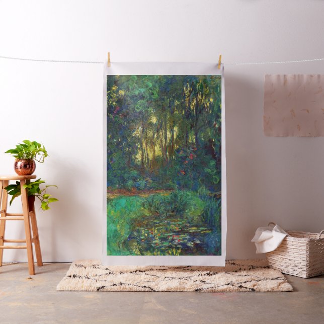 Tecido Claude Monet - Canto de um Pond com Lírios (In Situ)