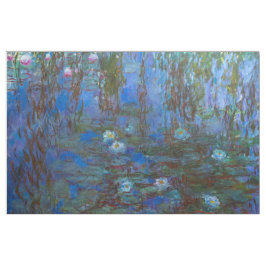 Tecido Claude Monet - Lírios Azuis