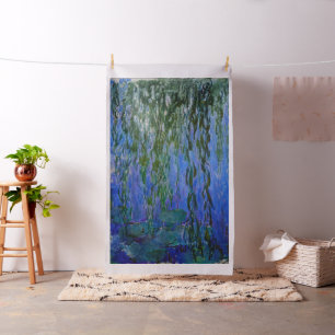 Tecido Claude Monet - Lírios d'água com salgueiro chor