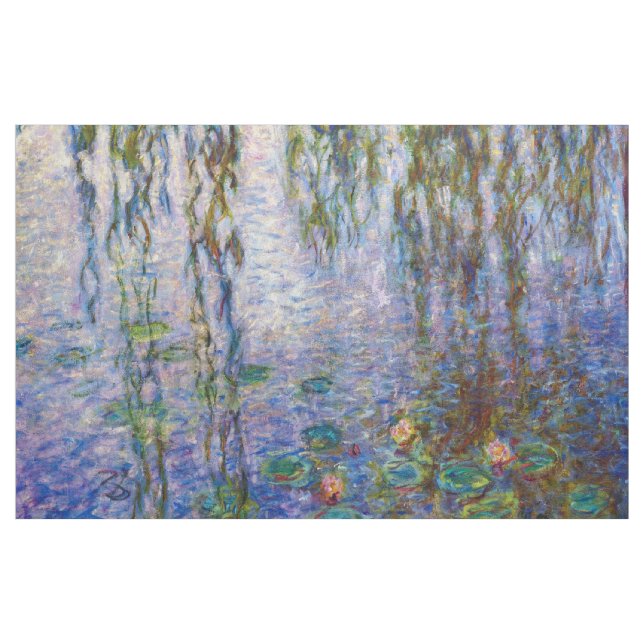 Tecido Claude Monet - Lírios Hídricos (Jarda)