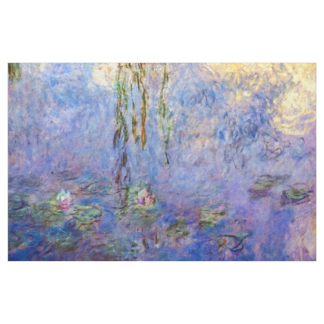 Tecido Claude Monet - Lírios Hídricos (Jarda)