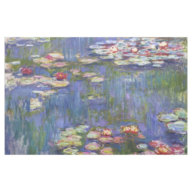 Tecido Claude Monet - Lírios/Ninfas (Jarda)