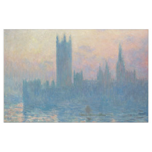 Tecido Claude Monet Parlamento Europeu Sunset