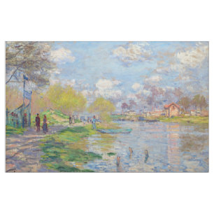Tecido Claude Monet - Spring by the Seine