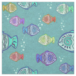 Tecido Clip-Art Fish Pattern + suas ideias
