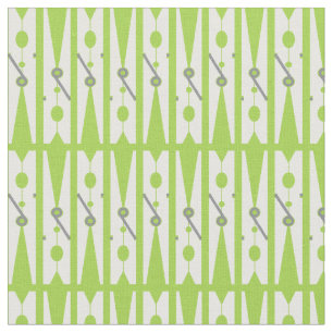 Tecido Clothespin verde-claro e branco modelado