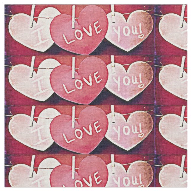 Tecido Clothline Love (Detalhe)