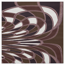 Tecido Cogumelo, Abstrato - Especiaria de Heather - Tecid