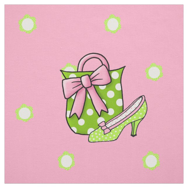 Tecido Coisas da KiniArt Girlie (Modelo)