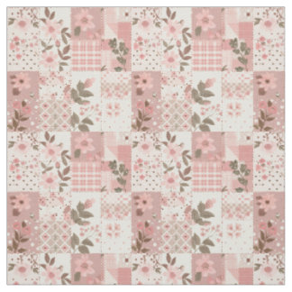 Tecido Colcha Vintage Cottagecore em Tonalidades Pastel d