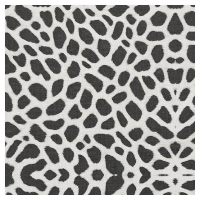 Tecido Coleção Elegante de Leopardo Branco Trendy de Luxo (Detalhe)