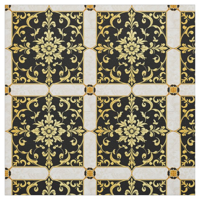 Tecido Coleção Floral Elegante de Luxo Moderno (Modelo)