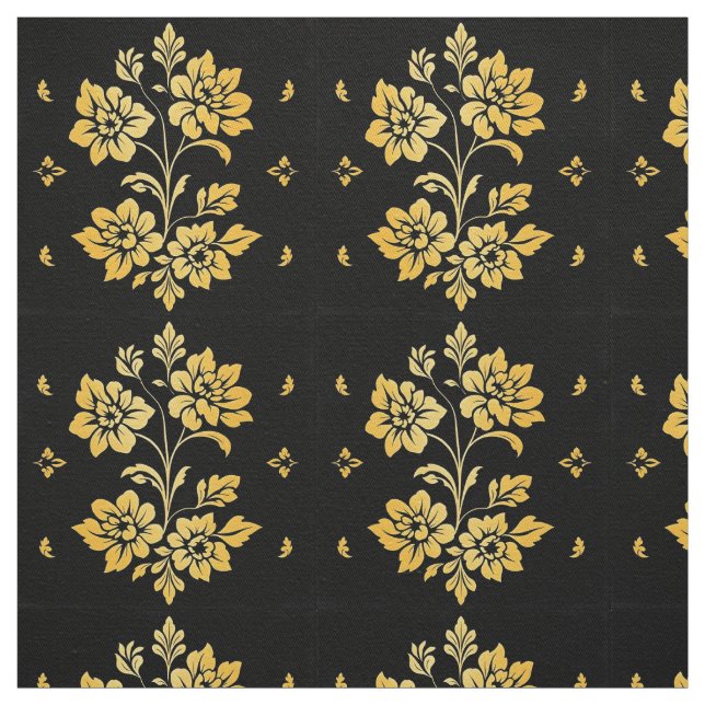 Tecido Coleção Moderna de Luxo Floral Elegante (Modelo)