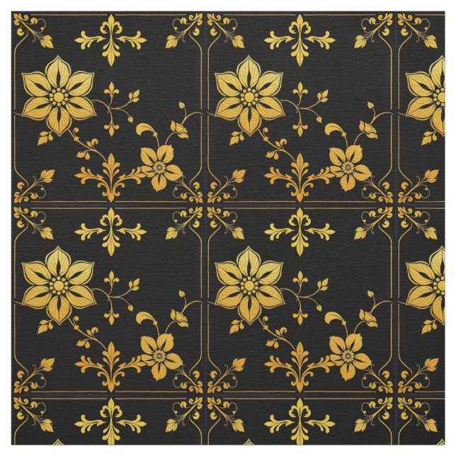 Tecido Coleção Popular de Luxo Elegante Floral (Modelo)