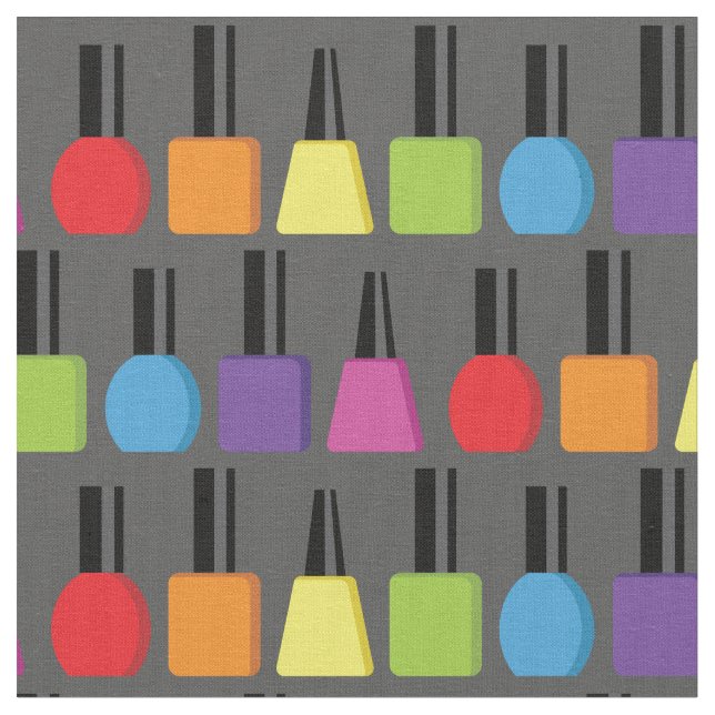 Tecido Colores Arco-Íris Salon Polonês (Detalhe)