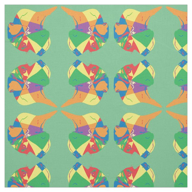 Tecido Colorfull Great Dane (Modelo)